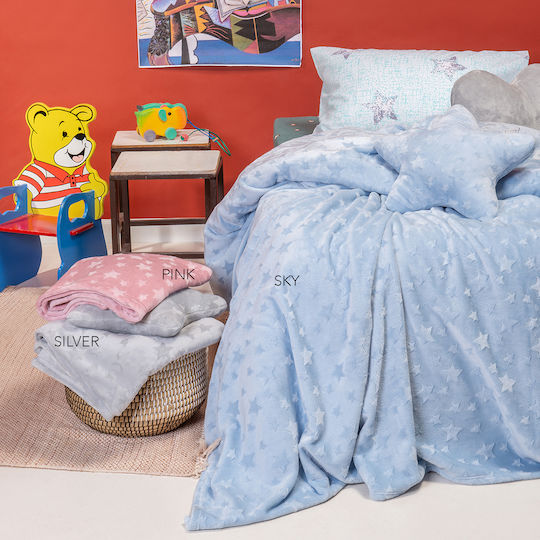 Melinen Fleece-Decke Starito Rosa 160x220cm