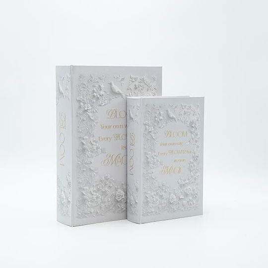 Dekorative Boxen Hölzernes in Buch-Form