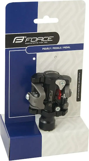 Force Click Mtb Fahrradpedale Clipless Schwarz