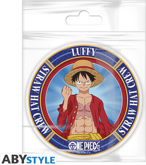 Abysse One Piece - Monkey D. Luffy Ceramic Coaster 4 Pieces