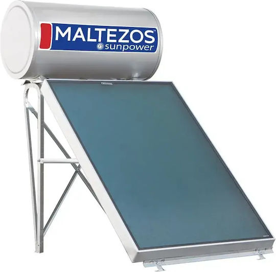 Maltezos Слънчев бойлер 160лт Glass Triple Energy 2.6кв.м. Selective