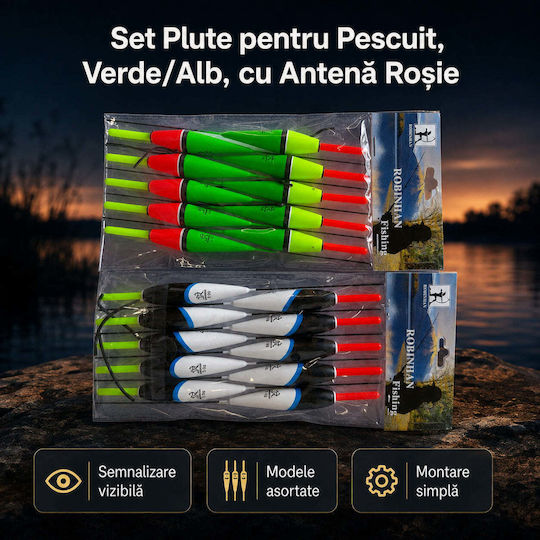 Plută De Pescuit Verde