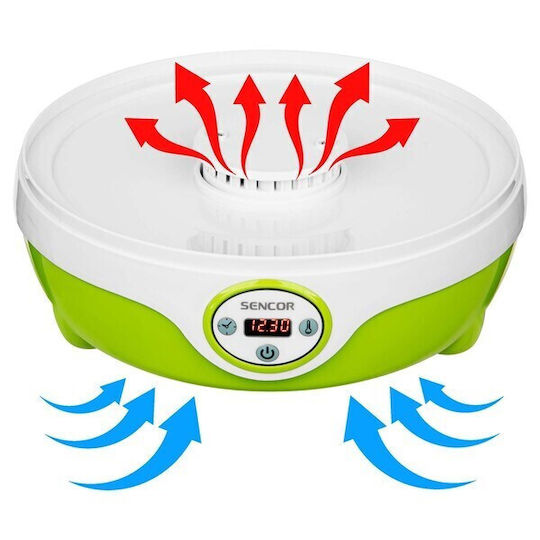 Concept Lebensmittel-Dehydrator mit 12 Regalen