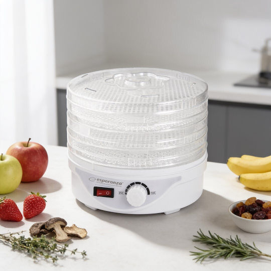 Esperanza Lebensmittel-Dehydrator mit 4 Regalen