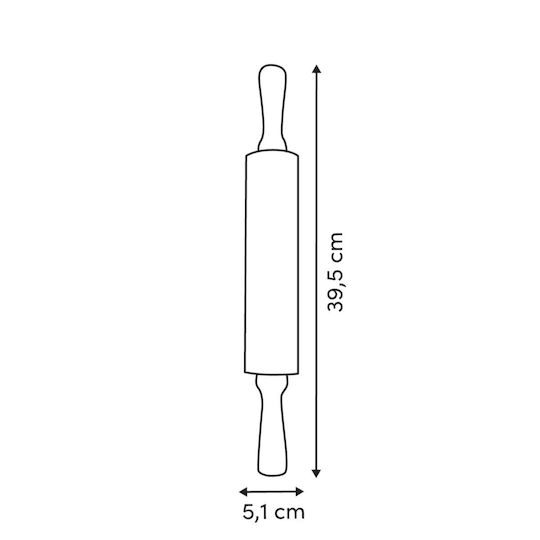5Five Πλάστης Κουζίνας από Σιλικόνη 40cm Φ5cm