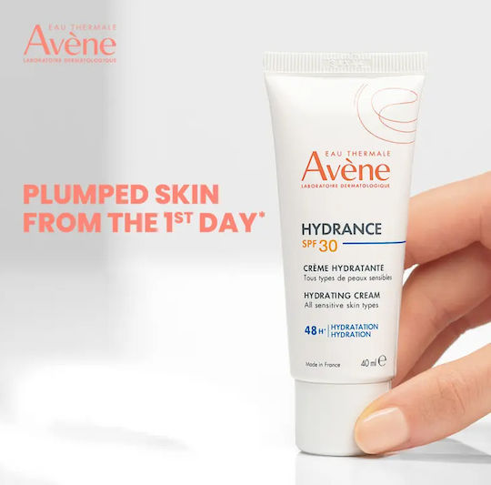 HYDRANCE Ενυδατική Κρέμα Προσώπου Ημέρας με SPF30 & Υαλουρονικό Οξύ 40ml