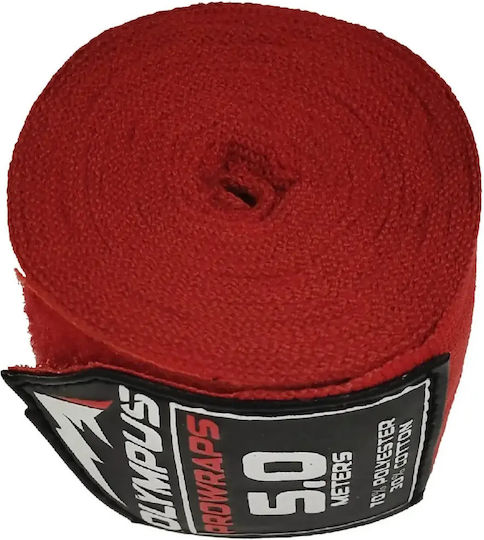 Μπαντάζ Ενηλίκων Olympus Pro-wrap Ελαστικά 350cm Κόκκινο