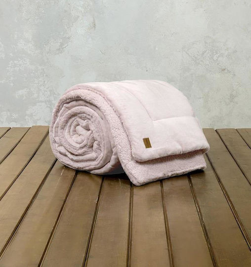 Nima Bettbezug Einzelbett 160x220cm Cira Nude Pink 710 GSMGsm