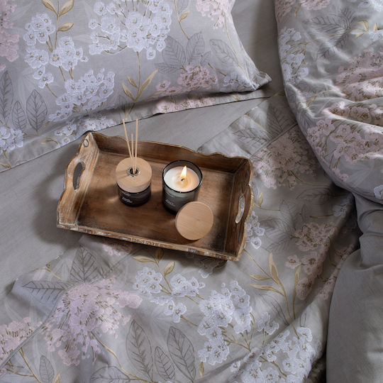 Nef-Nef Homeware Завивка Супер двойна 240x230см Darling Сива