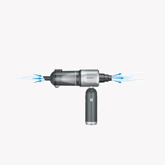 Severin S-power Duoboost Wiederaufladbares Handstaubsauger 11.1V Schwarzes