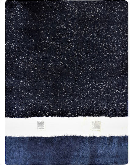 Kleine Wolke Badematte Moonshadow Blau 55x65cm