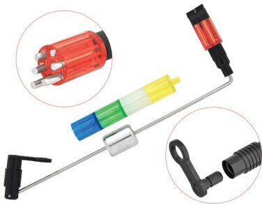 Baracuda Sw17c Indicator de mușcătură cu contragreutate Swinger 4 Culori Jack Plug
