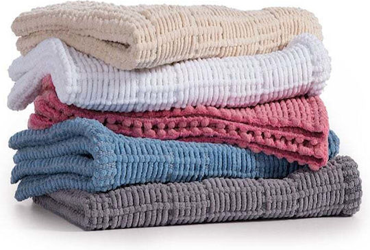 Nef-Nef Homeware Rutschfeste Badematte Delight Blau 40x60cm
