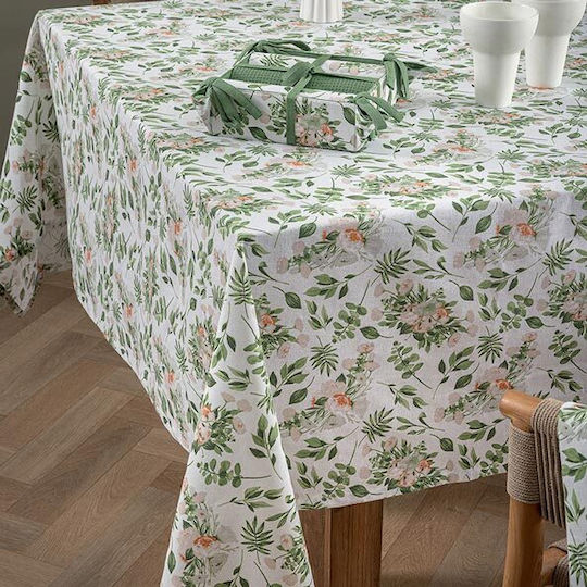 Palamaiki Tablecloth Cotton Formal Dinner Mh1000 White 140x220cm
