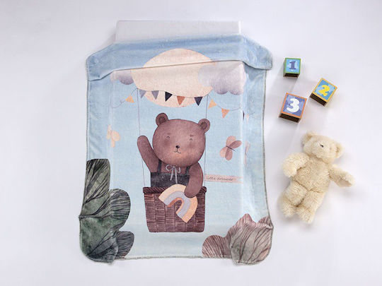 Baby Oliver Nursery Swaddling Blanket Lumpy 80x110cm