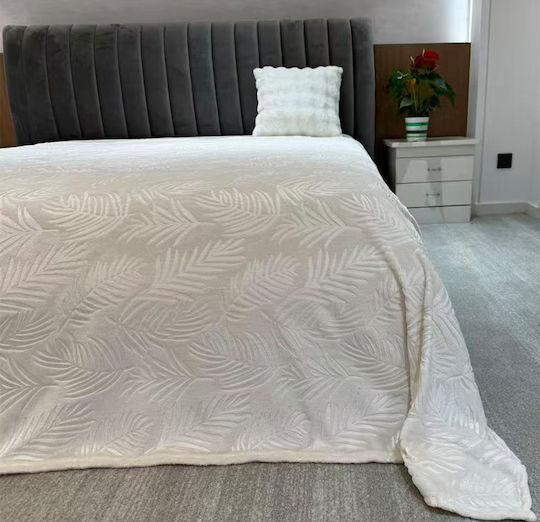 Chios Hellas Piqué Doppelbettdecke 200x220cm Beiges 35245MZ
