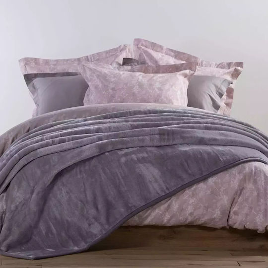 Nef-Nef Homeware Loft Einzeldecke 170x220cm Hellgrau Nef-Nef Homeware Loft Einzeldecke 170x220cm Hellgrau