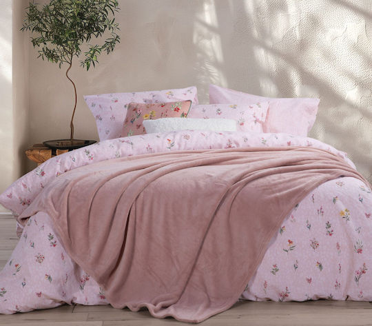 Nef-Nef Homeware Pătură Cozy Fleece Superdublă 220x240 cm Verde Marin