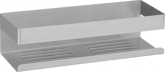 Wenko An Der Wand Montierte Badezimmerregal Metallisch 30x8x10.5cm