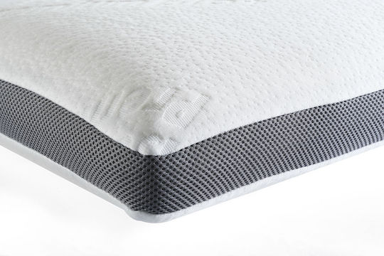 Herzberg Bamboo Μαξιλάρι Ύπνου Memory Foam Ανατομικό 40x60x12cm