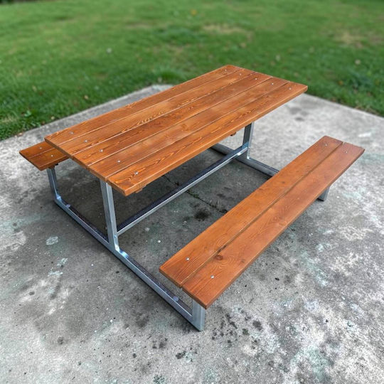 Маса За Всекидневна 160x27x45 Сребрист Маса За Всекидневна 160x27x45 Сребрист