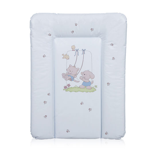 Lorelli Weiche Wickelauflage aus Stoff Zebra Blue 50x70cm