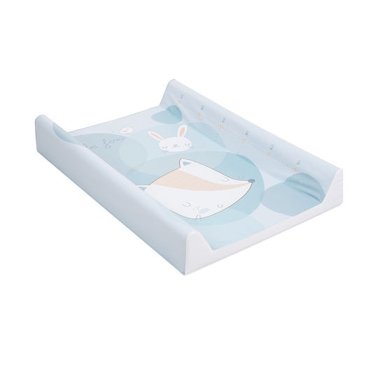 Kikka Boo Soft Changing Pad Little Fox made of Plastic Blue 70x50cm