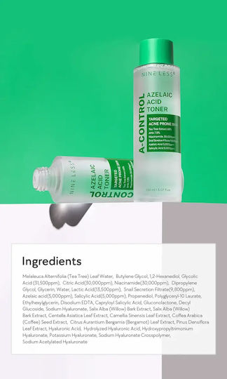 Nine Less A-control Azelaic Acid Toner 150ml
