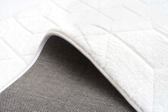 Strado Χαλί Στρογγυλό White Φ200cm