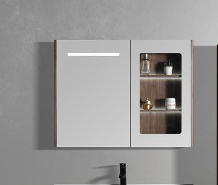 Martin Lavare 3MLAV100WAL Ορθογώνιος Led από Plywood Καρυδί