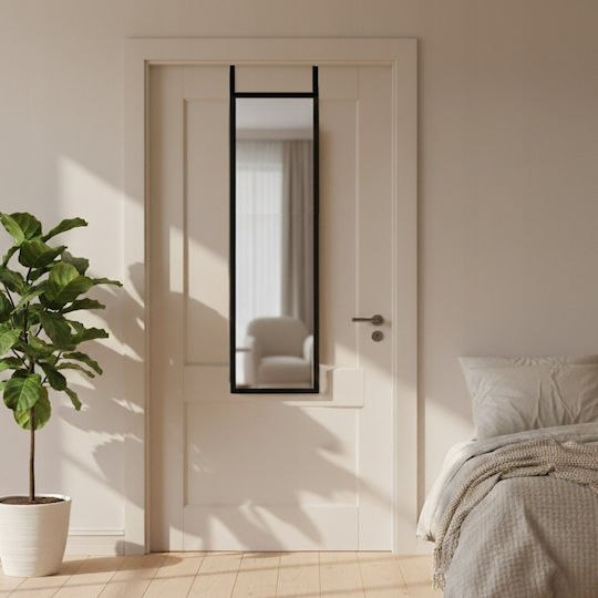 Edaxo Rectangular Black Mirror 110x36cm