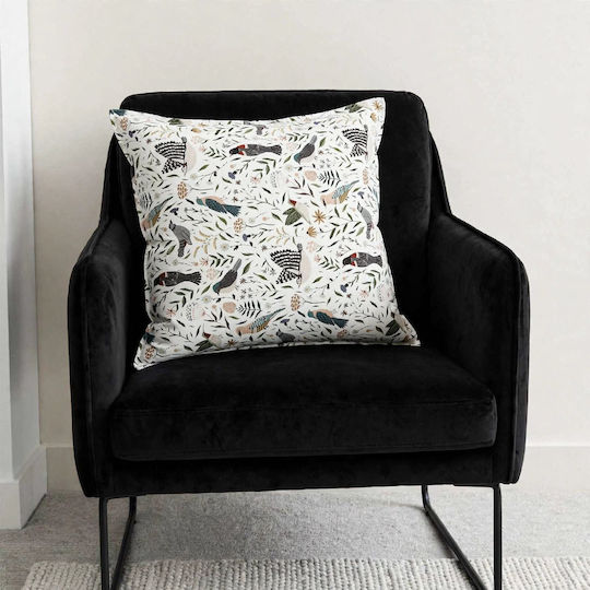 Mehrfarbiges Sofa-Kissen 45x45cm