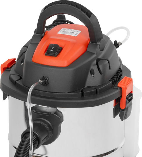 SGTT Mwd211 Aspirator Umed Uscat 1600W Cu Recipient Din Inox 20lt Argintiu