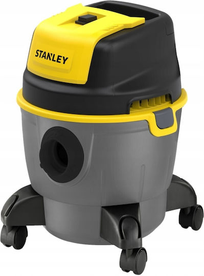Aspirator Umed-Uscat 1000W cu Recipient din Plastic de 15lt Galbenă