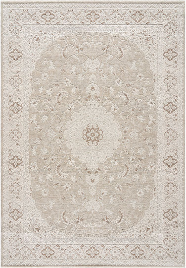 Beauty Home Mirage Art 9846 Σετ Χαλιά Κρεβατοκάμαρας Μπεζ 9846-Σετ 3τμχ
