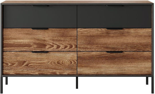 Comodă Din Lemn Milton 137.3x39.5x81.4cm