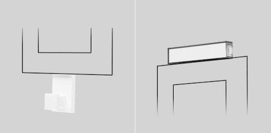 Kontakt-Simon Waterproof Recessed Wall Switch Two-Way with Frame Aller Retour