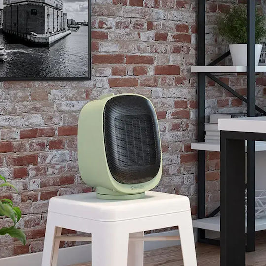 Olimpia Splendid Caldo Flick Ceramic Radiator Electric de Tip Ventilator de Utilizare Generală De Podea Verde 1800W