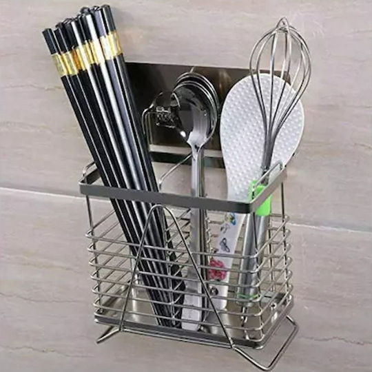 Factory Abtropfgestell für Besteck Metallisch Silber 15.5x16x8.5cm
