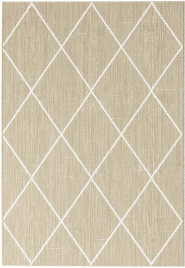 L-C Damira Rug Rectangular Summer Wicker Beige