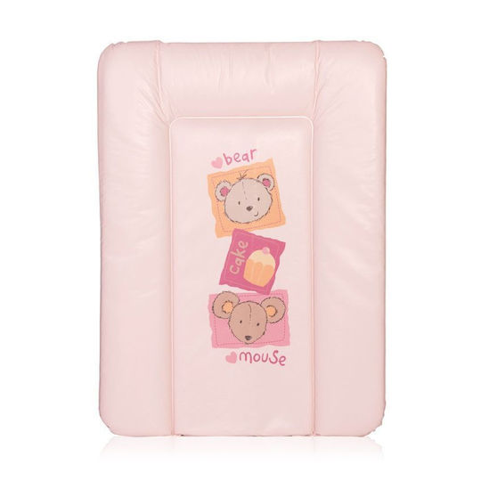 Lorelli Soft Changing Pad Knitted made of Fabric Braids Pink 50x70cm