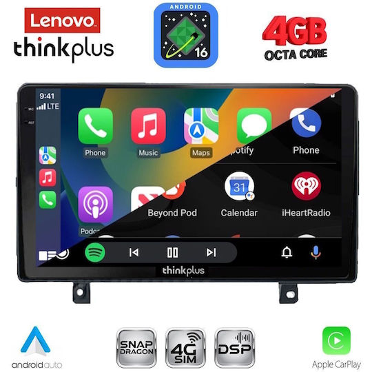 Lenovo Автомобилна Аудио Система за Opel Astra Bluetooth USB WiFi GPS Apple CarPlay Android Auto с Touch Screen 9"