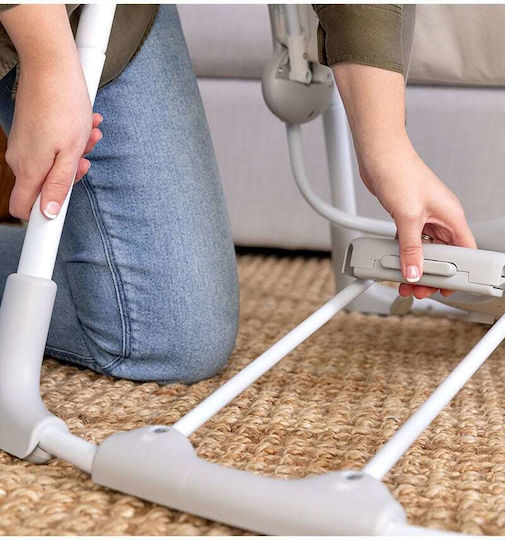 Ingenuity Baby Swing Cozy Spot Swing 'n Go with Music Grey for Child up to 9kg
