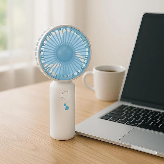 Ventilator Portabil Mic Beper P206ven402 Reîncărcabil Usb-c Ventilator De Buzunar Birou Silențios Compact