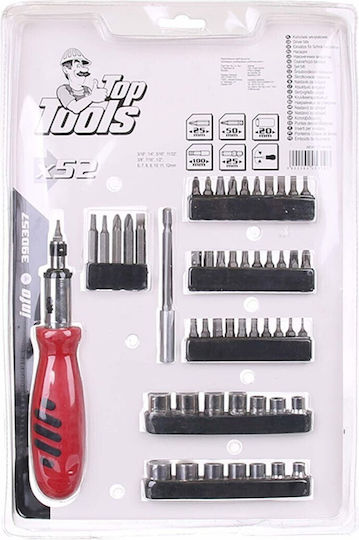 Top Tools Σετ 52 Κατσαβίδια Ακριβείας