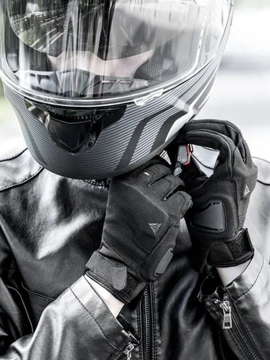 Motowolf Retro Καλοκαιρινά Ανδρικά Γάντια Μηχανής Μαύρα