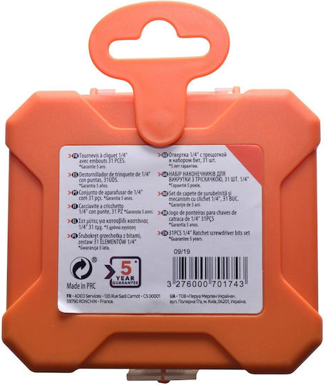 Dexter Set 31 Șurubelnițe de Precizie