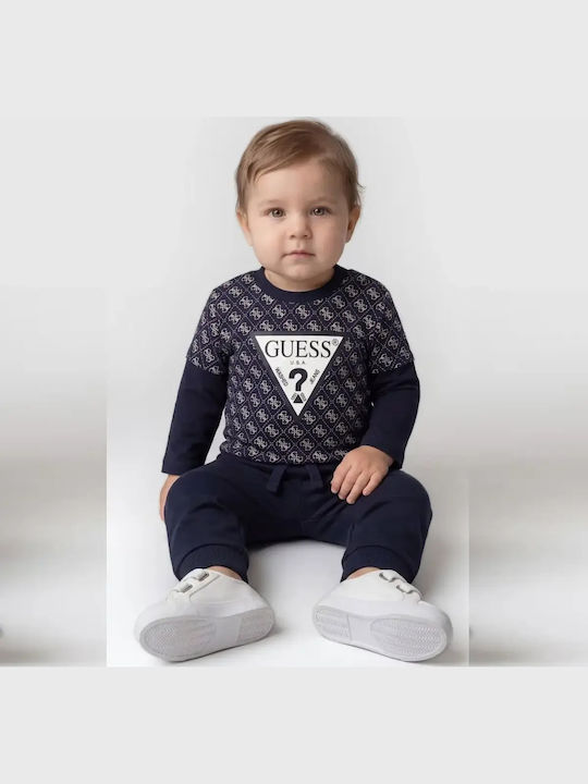 Kids Sweatpants Set Blue