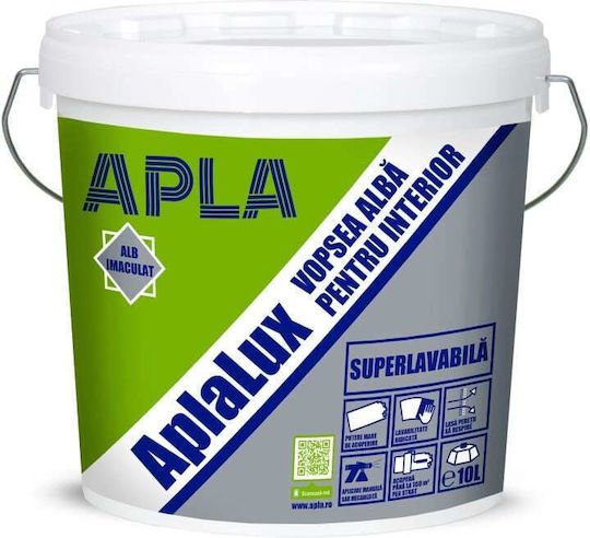 Plastisches Innen- und Außenfarbe für Innenbereich Intense Weiß 10lt