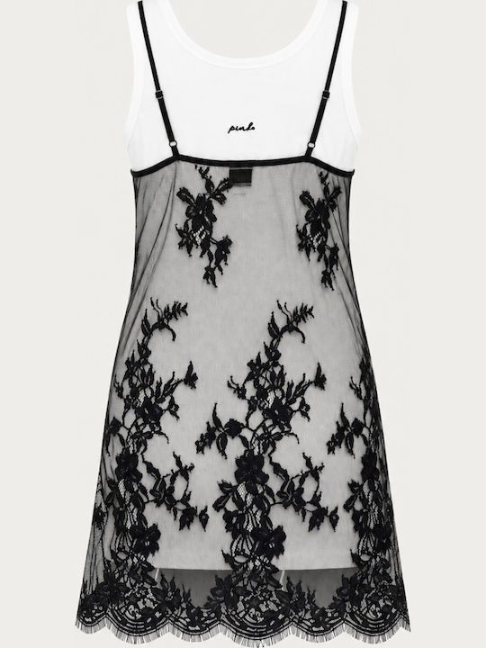 Summer Mini Evening Slip Dress Black